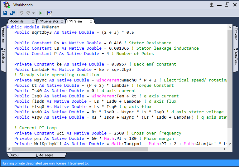 Code based design