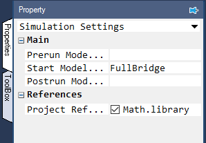 Project project, project entry point setting