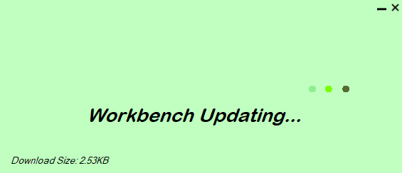 Workbench automatic update