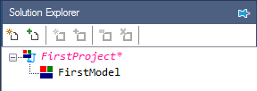 Simulation and real-time control Model node file in Solution explorer