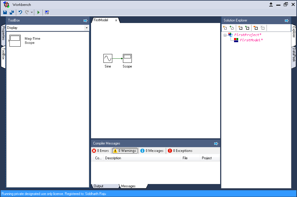 Auto routing between model tools